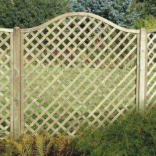 Nottingham Fencing Omega arched trellis