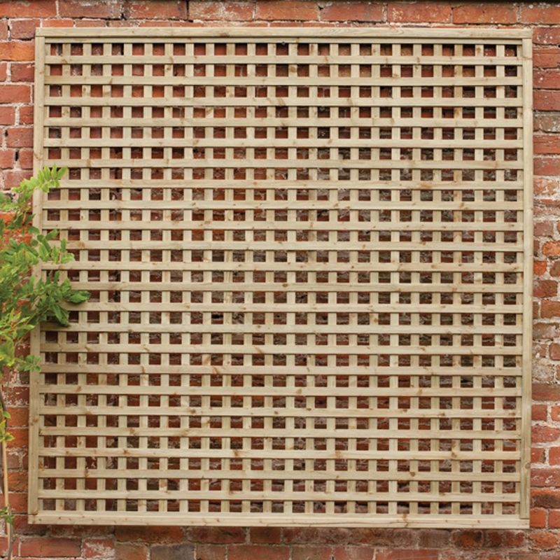 nottingham fencing small square garden trellis