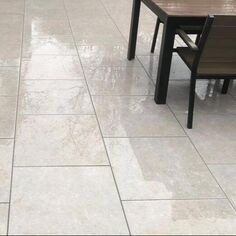 Nottingham fencing completed porcelain paved patio