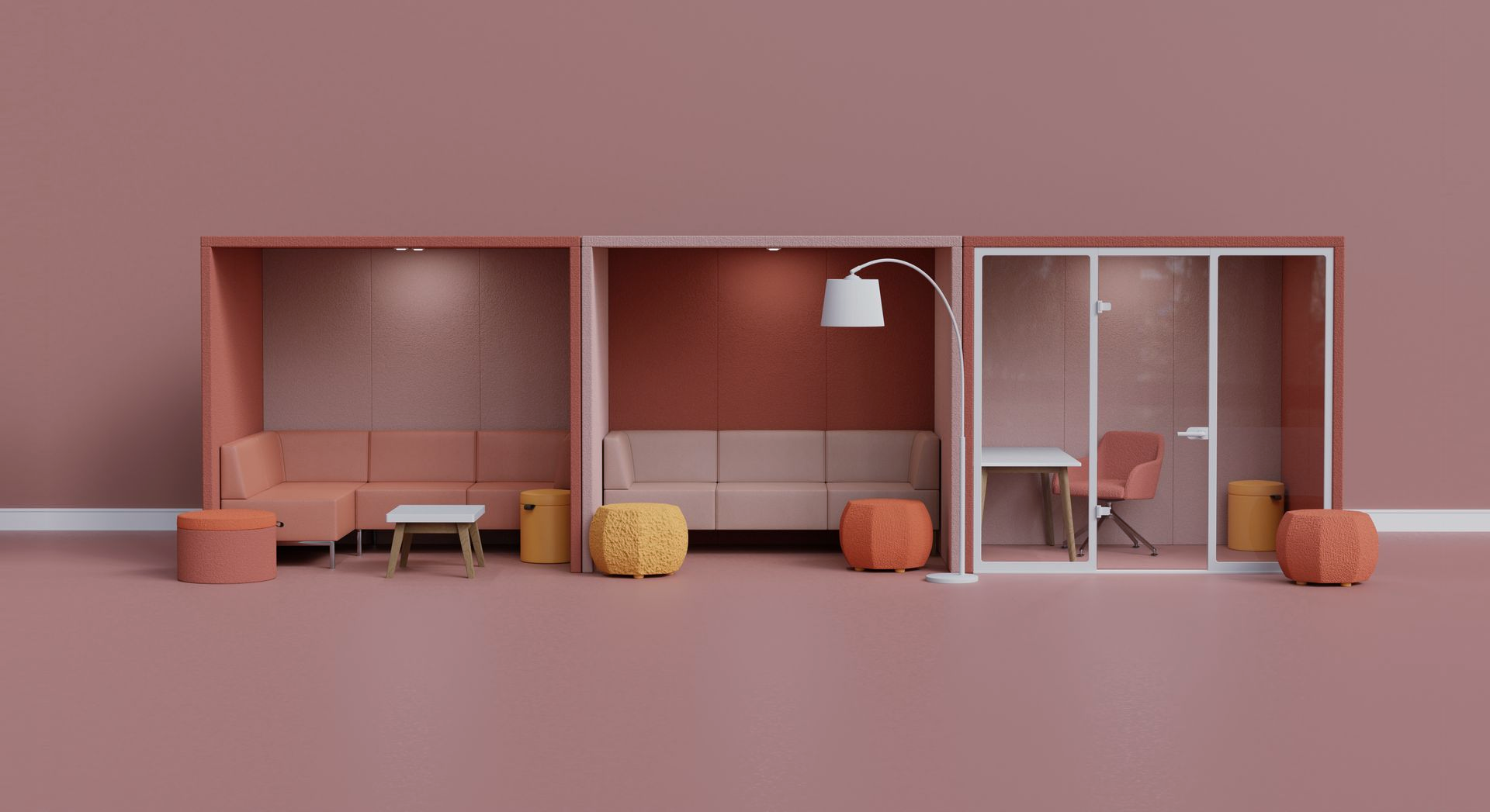 Pledge Hyde modular booths