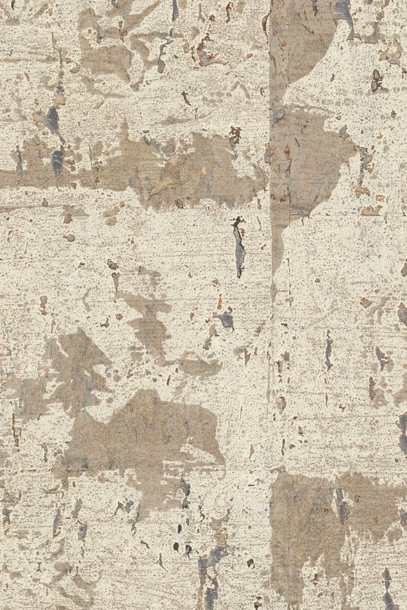Cork background with cream and beige patches and dark striations.