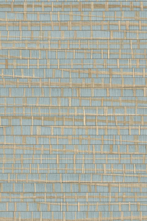 Blue and tan textured woven pattern.