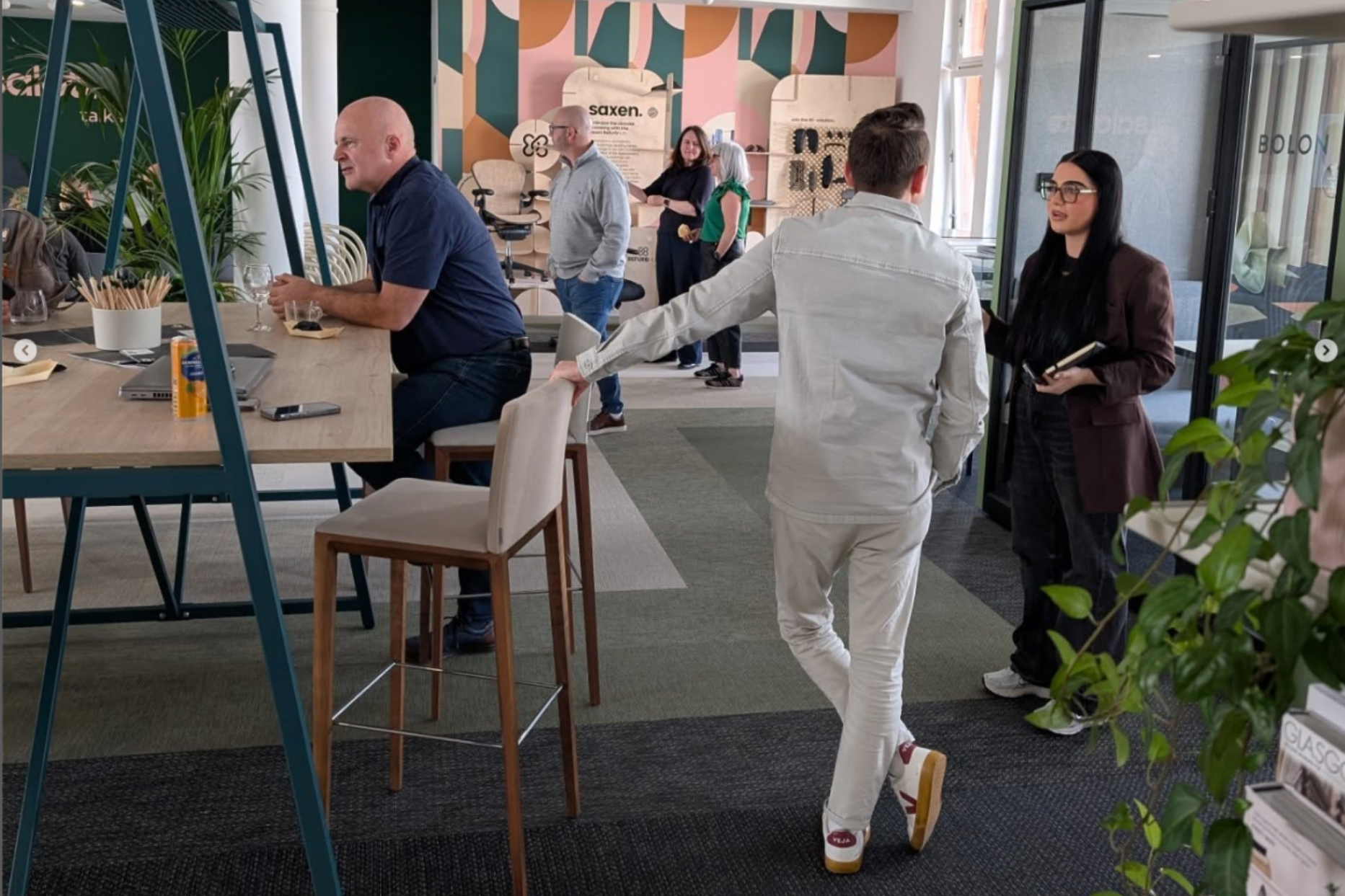 Saxen RefurbHub supplied reuse furniture in Glasgow
