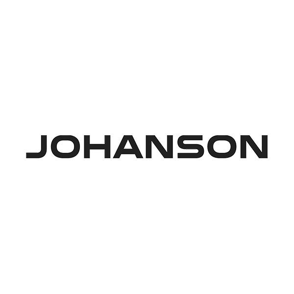 Johanson logo in black text on white; modern sans-serif font.