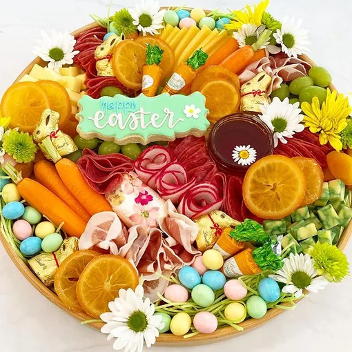 Easter vegan charcuterie board Orlando
