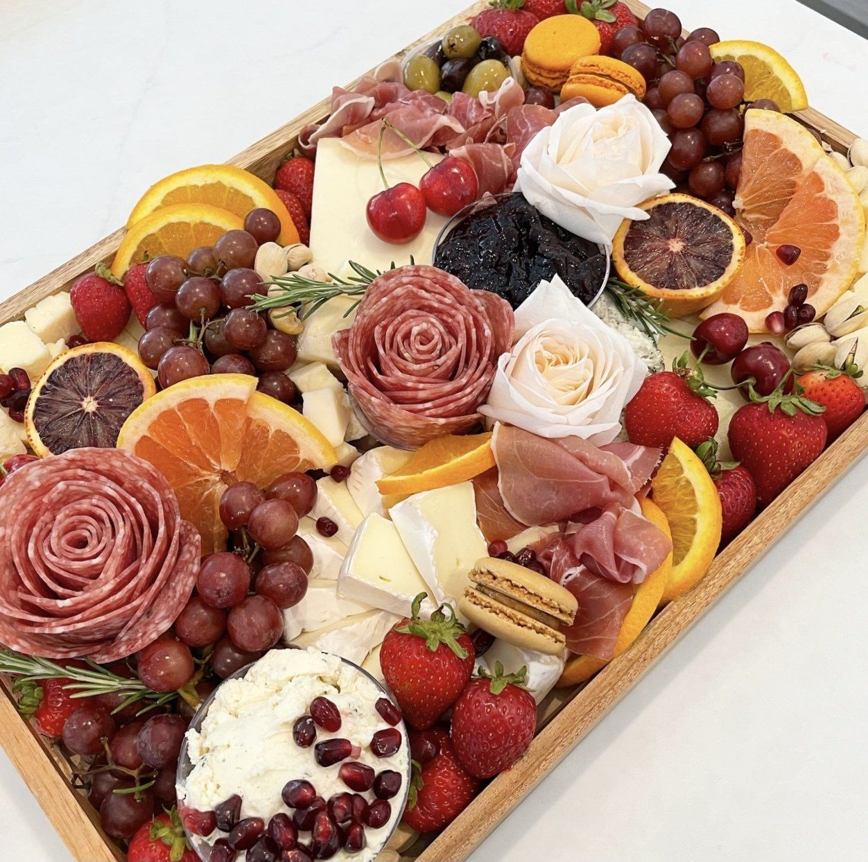 Charcuterie board for birthdays