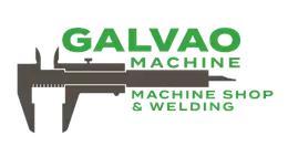 Galvao machine machine shop and welding logo