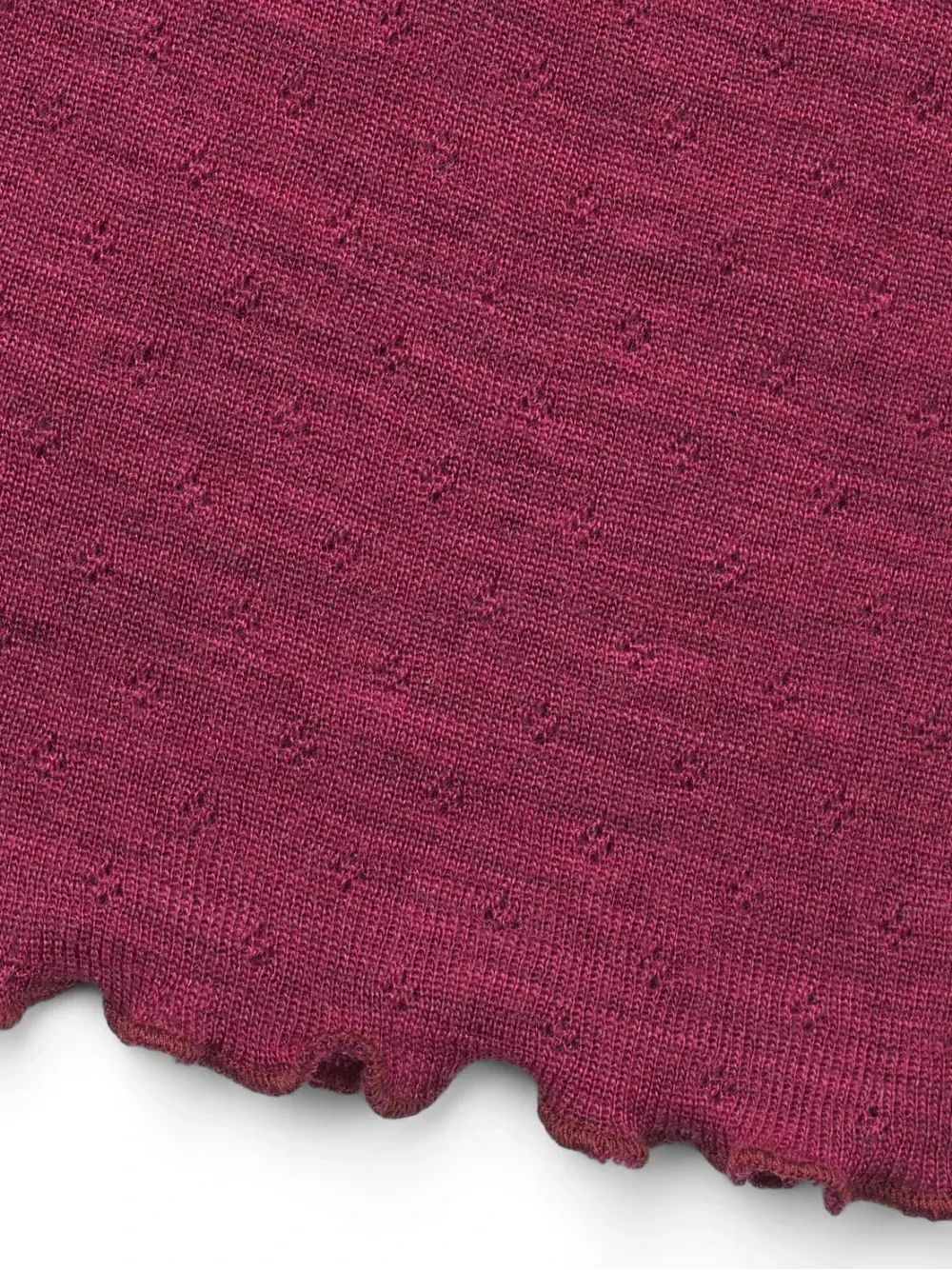 Triangle scarf merino wool kirsch melange Jalfe