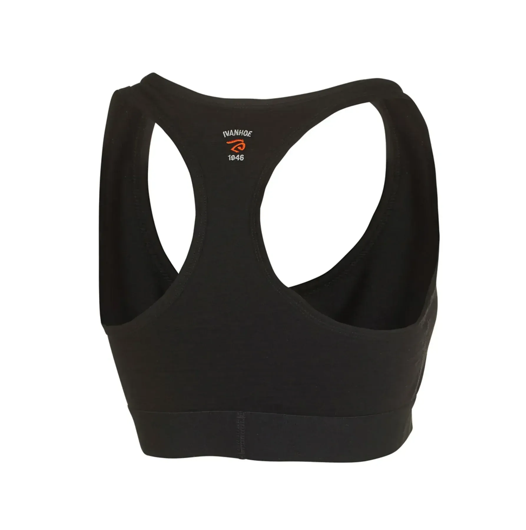 Bralette 100% wool black