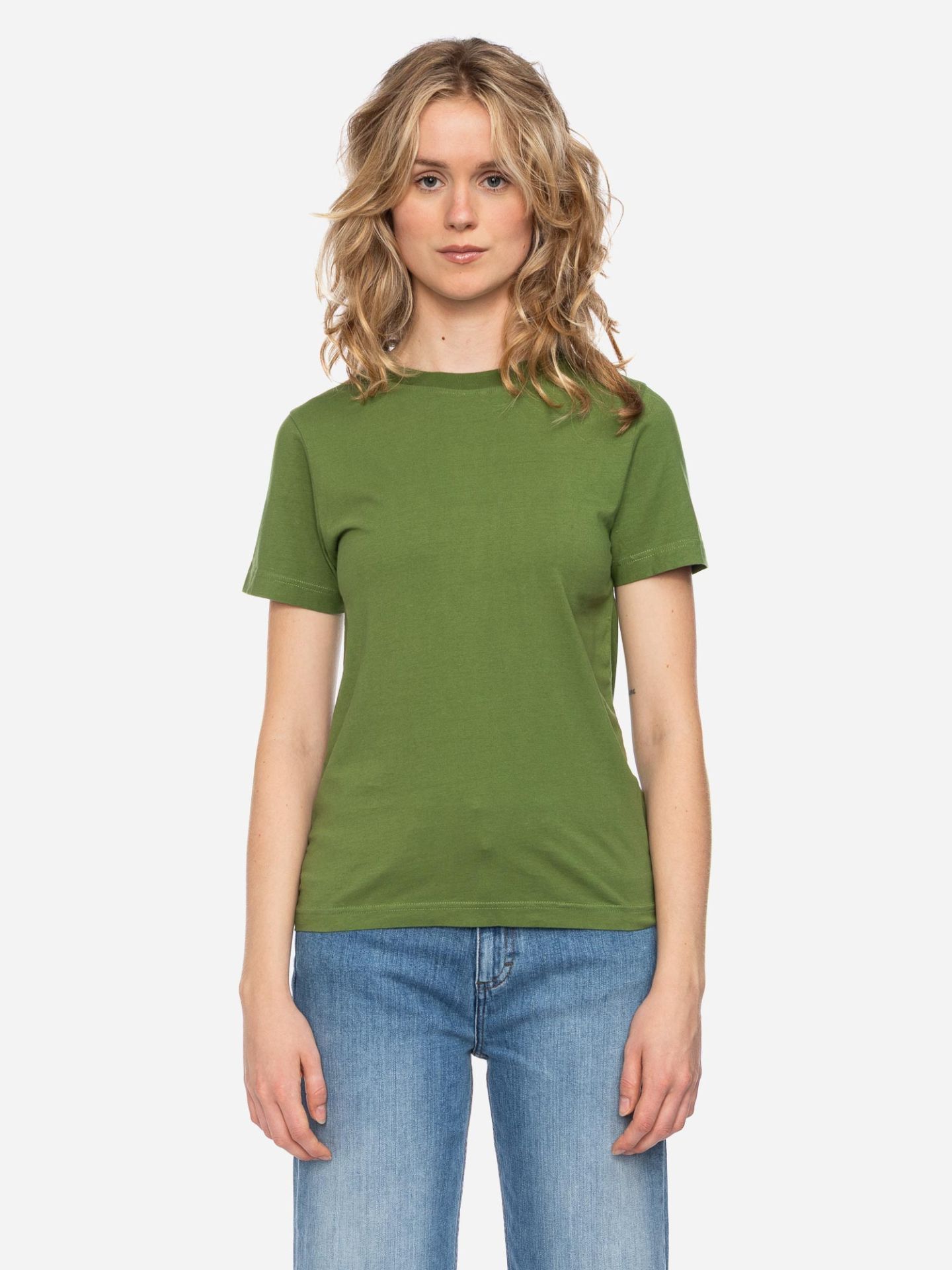 unisex organic cotton pesto T-shirt