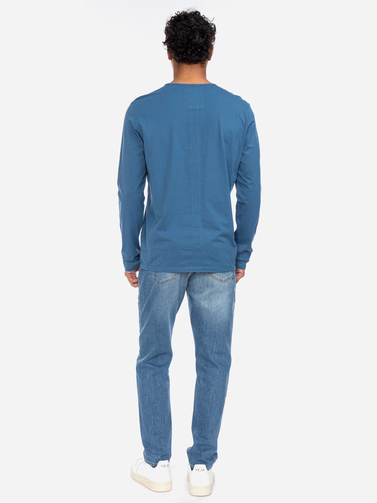 Men's long sleeve shirt organic cotton stellar