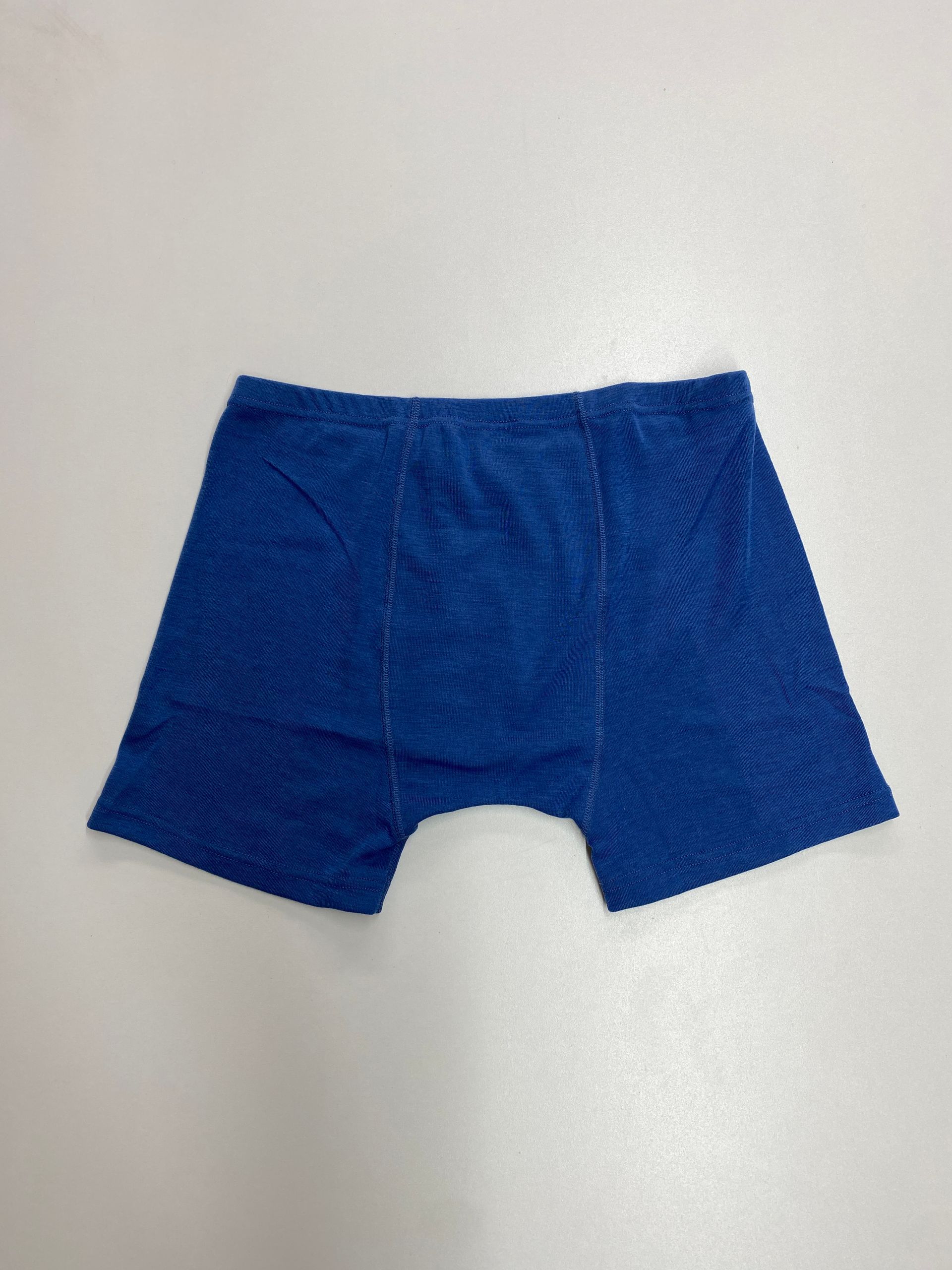 Hocosa Men's Wool Boxer Shorts Blue