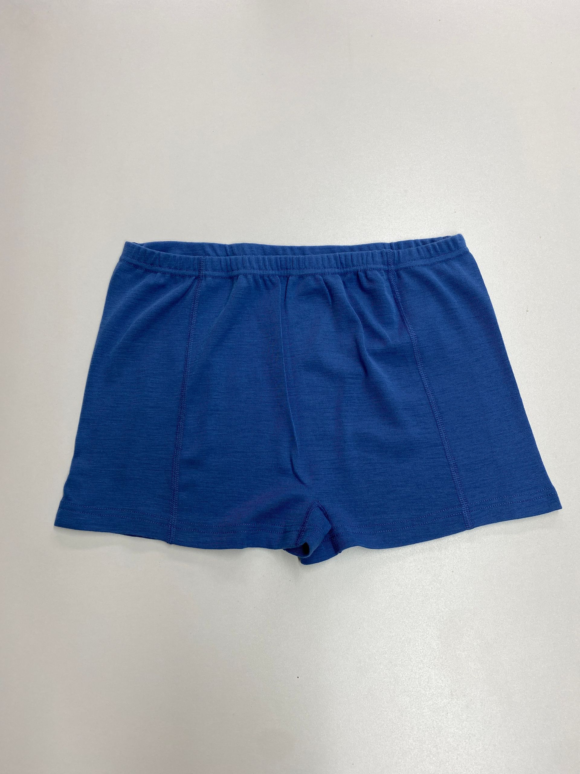 Hocosa women's wool boxer shorts blue