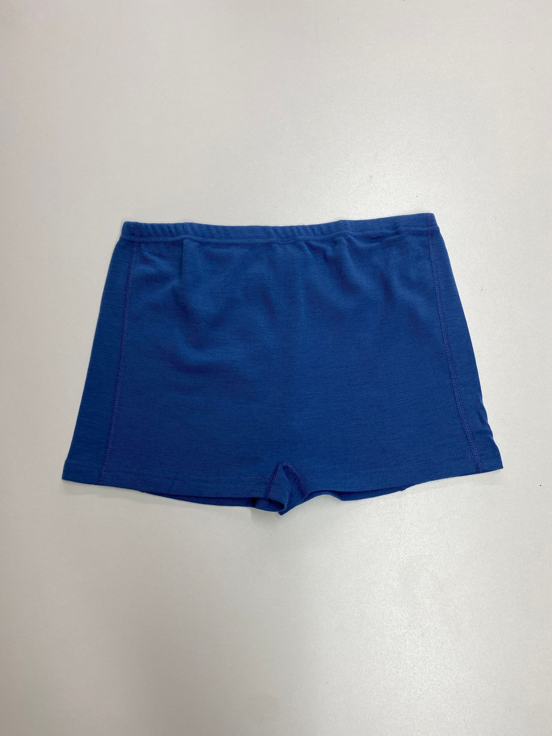Hocosa women's wool boxer shorts blue
