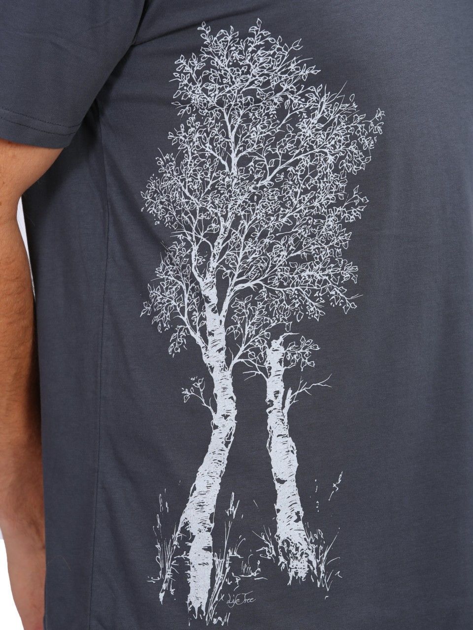Art men's shirt 'Berk' in the color 'India ink' Life-Tree