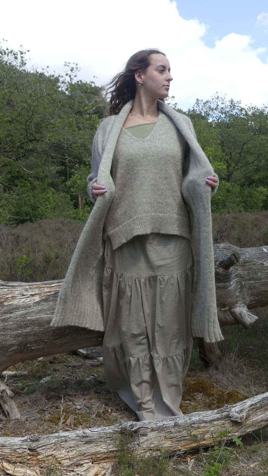 Cardigan - Wool Drenthe Heath Sheep Drenthe wool