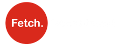 A red circle with the word fetch on it