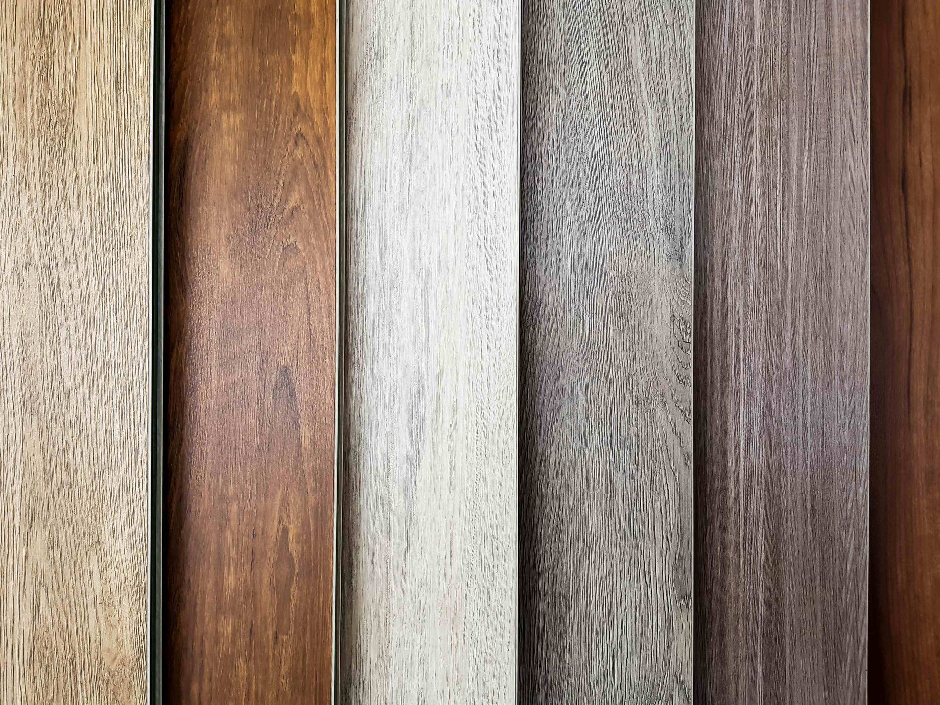 vinyl plank display