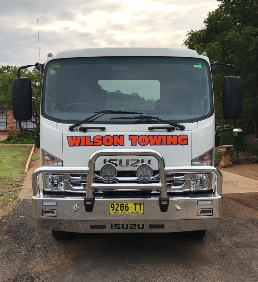 Front View Shot of Wilson Towing Truck — Tow in Dubbo, NSW