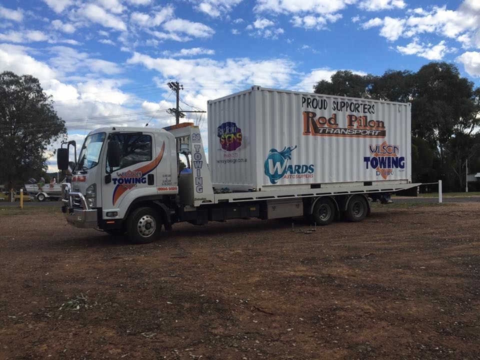 Logistic by Container truck — Tow in Narromine, NSW