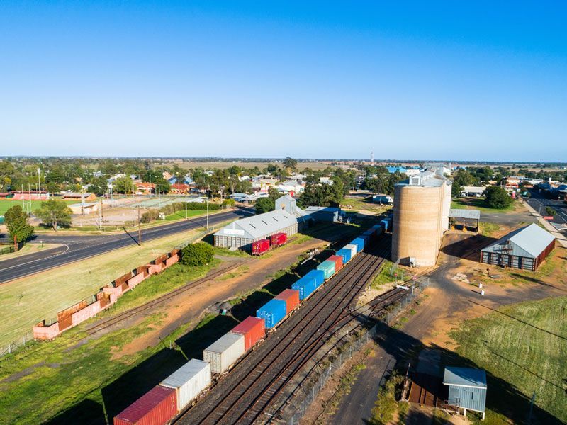 Upper view of factory — Tow in Narromine, NSW