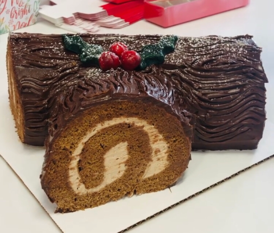 Cake Decorating: Buche de Noel - Saturday, December 19th @ 11:00 AM