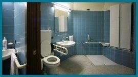 bagno della struttura per anziani