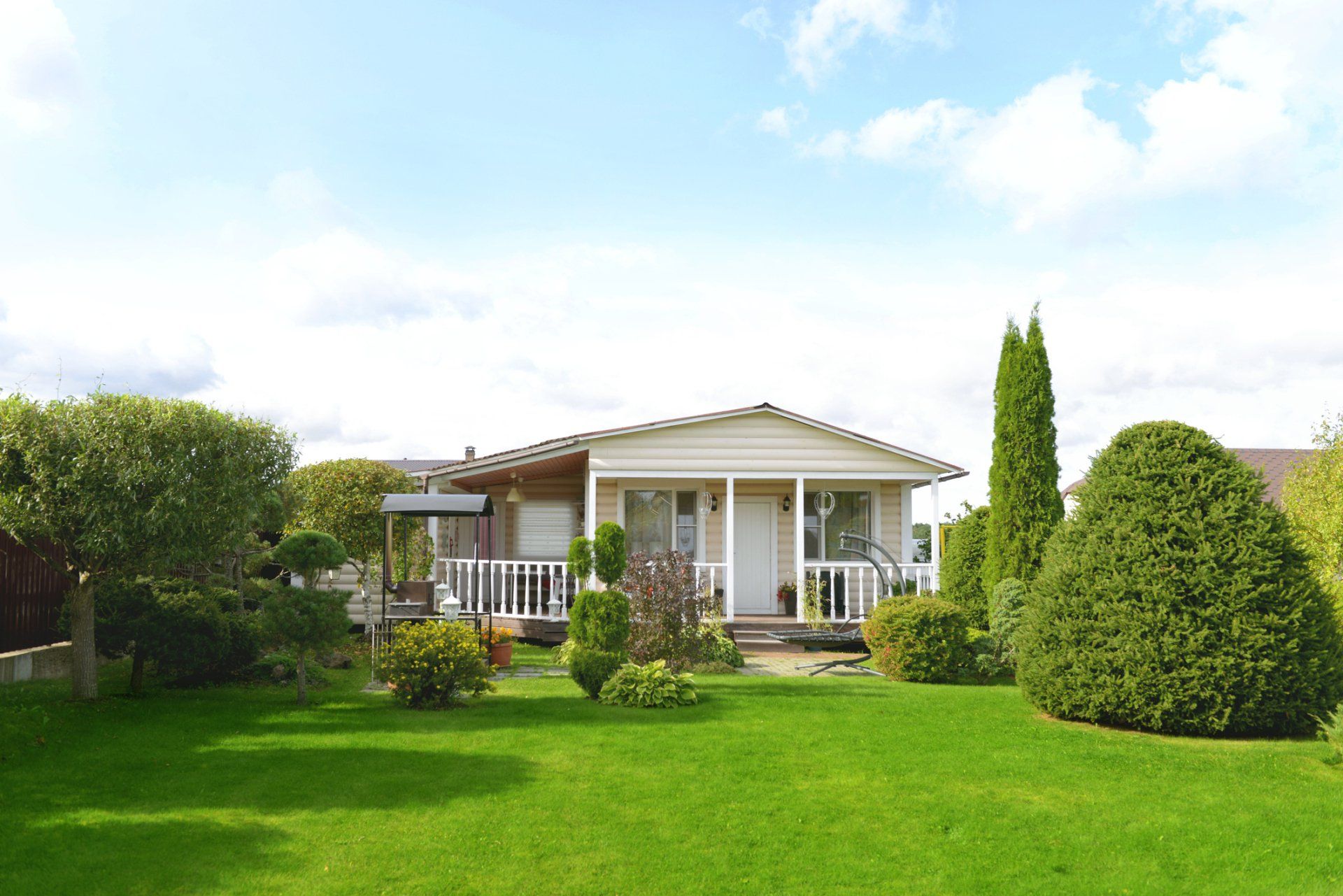 Beautiful House — Rogers, MN — A + A Tree & Landscaping