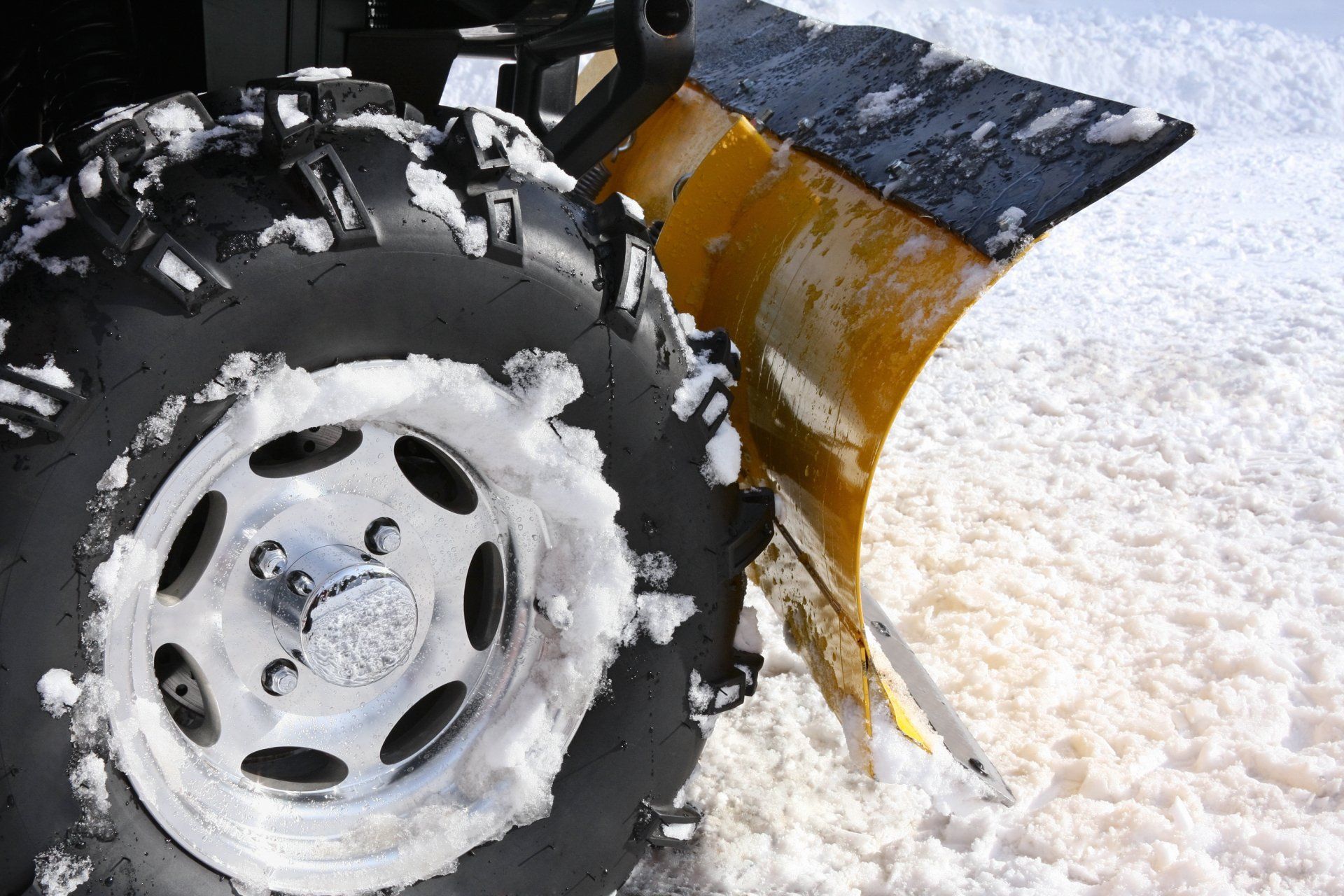 Snow Plowing — Rogers, MN — A + A Tree & Landscaping