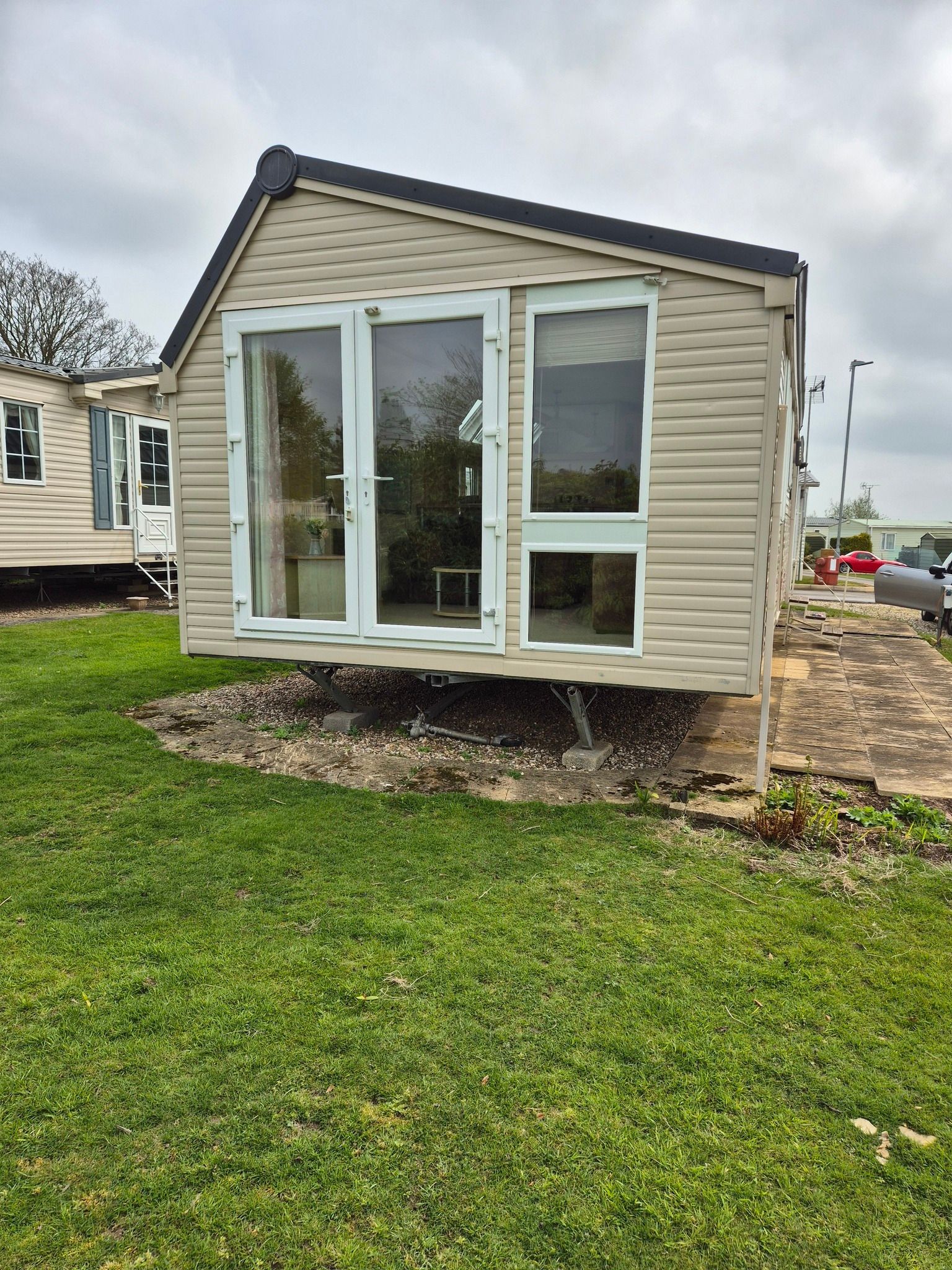 Outside view of a 2 bedroom Concept holiday home for sale by Cotswold Grange Country Park