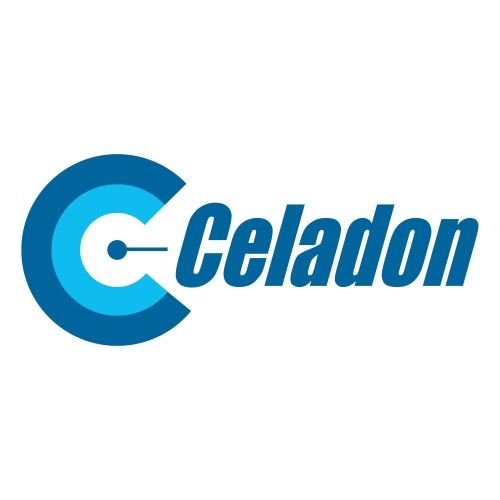 Celadon logo: Blue 