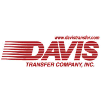 Davis Transfer Company, Inc. logo in red. Text reads 