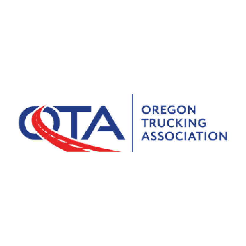 Oregon Trucking Association logo: Blue 