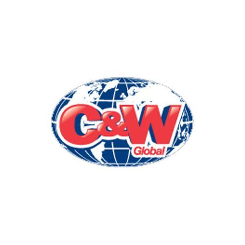 C&W Global logo: red 