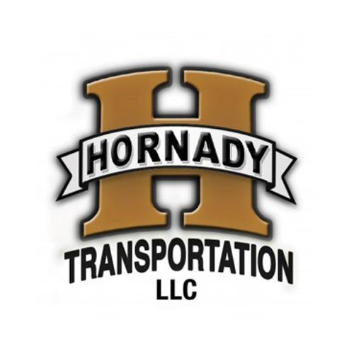 Hornady Transportation LLC logo: Brown 