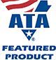 ATA Featured Product badge with American flag and blue text.