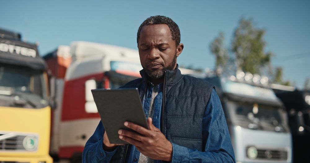 A worker is monitoring a Motor Vehicle Record (MVR).
