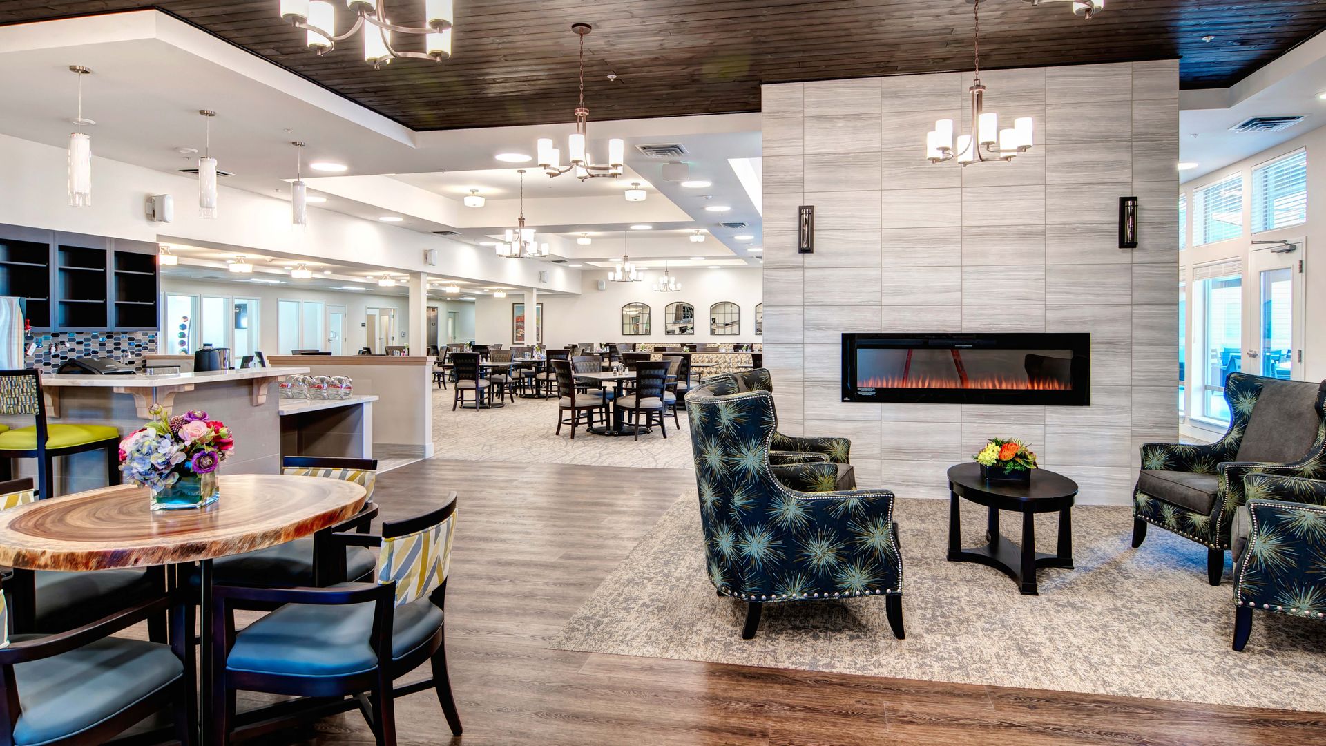 Senior assisted living facility designed by Steele Architects