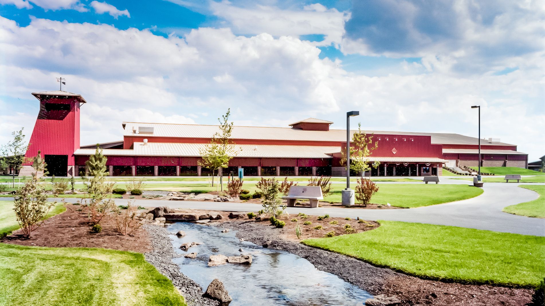 Building designed by Steele Associates