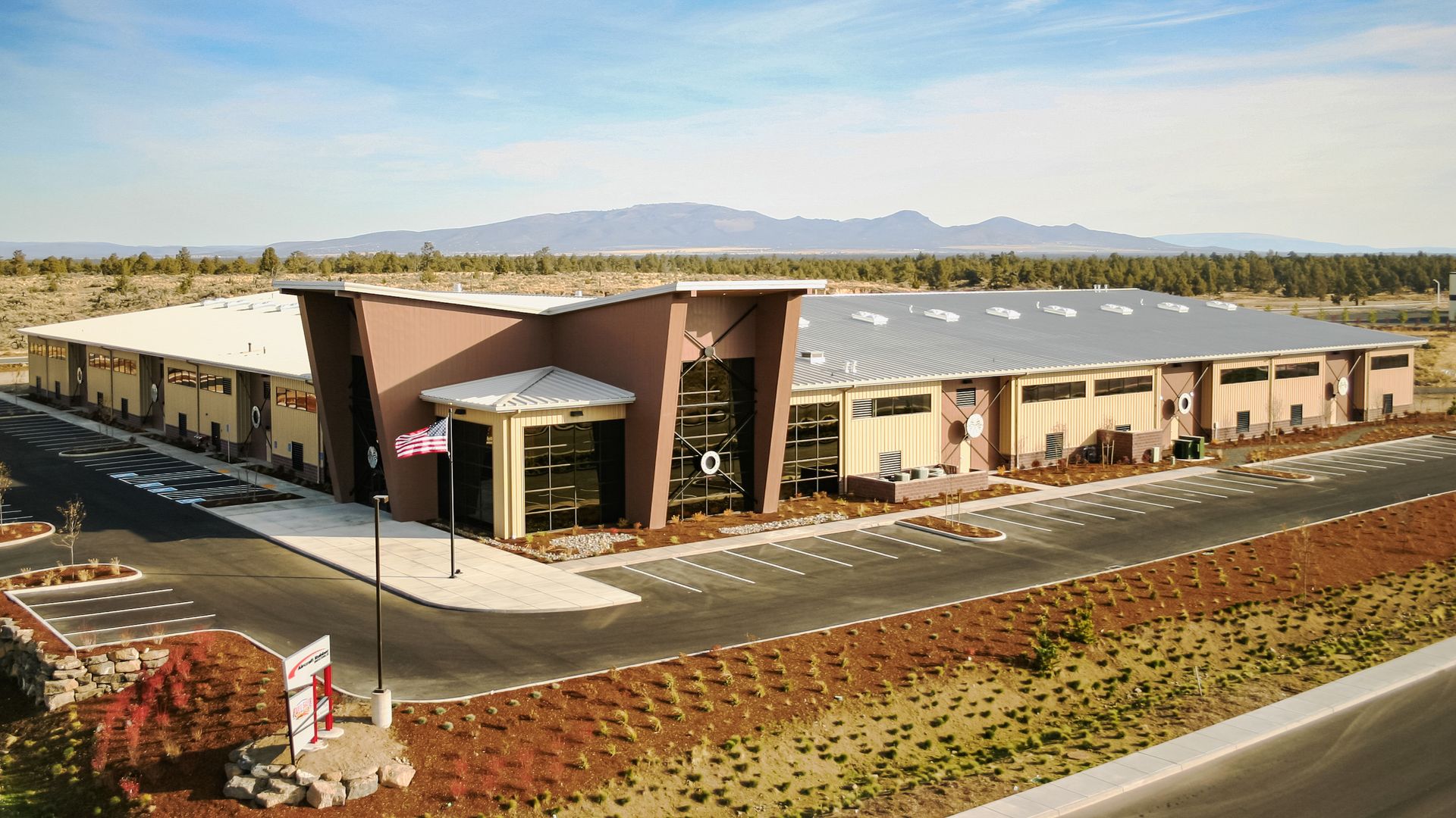 Building designed by Steele Associates