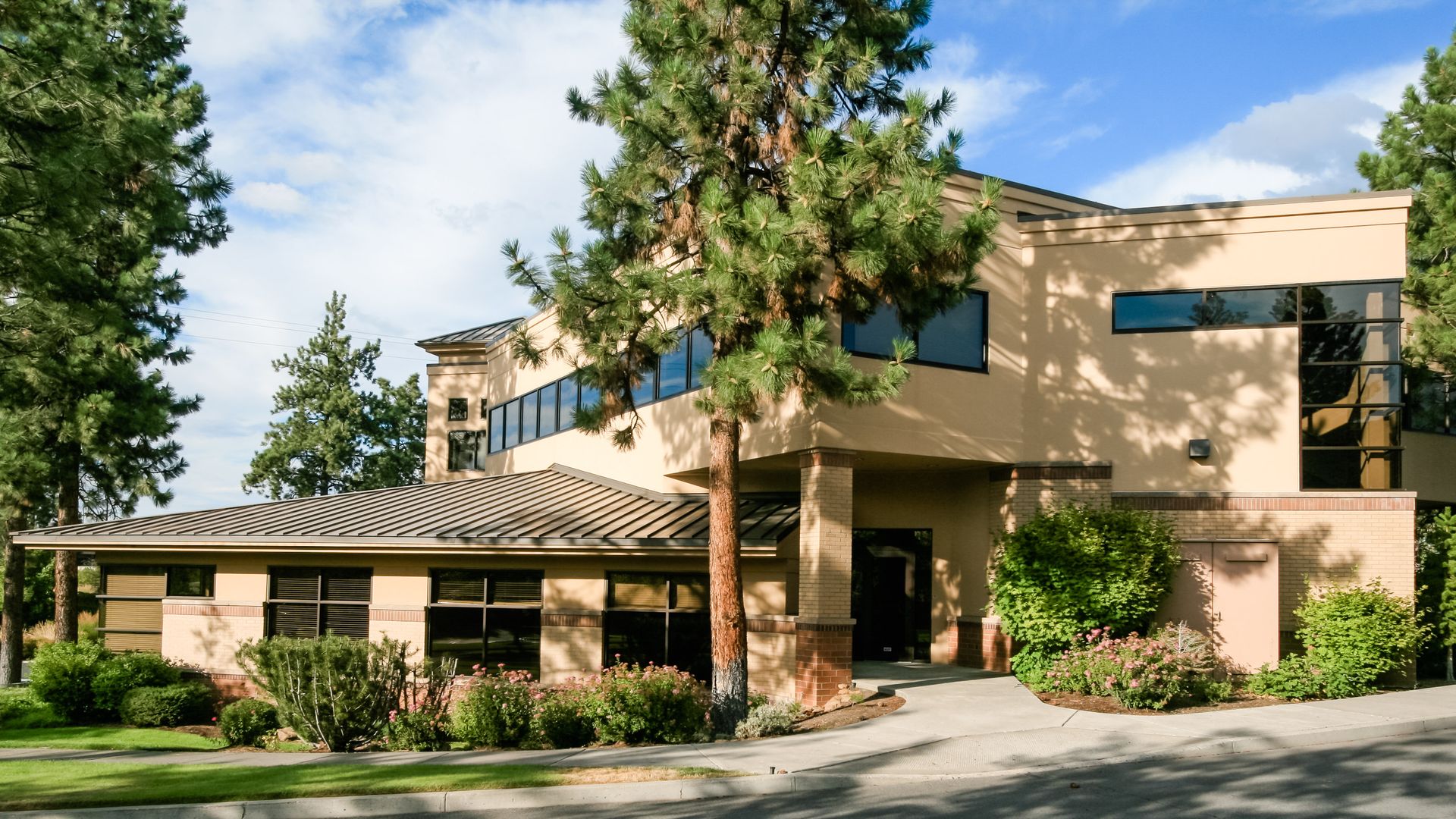 image of a large business building