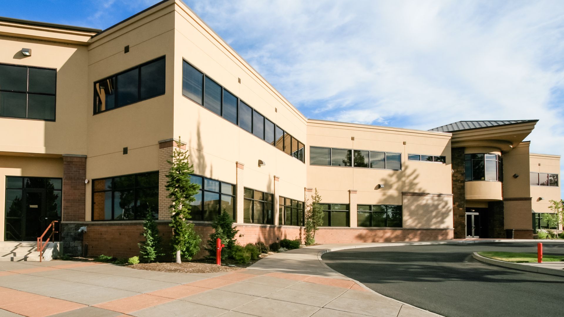 image of a large business building