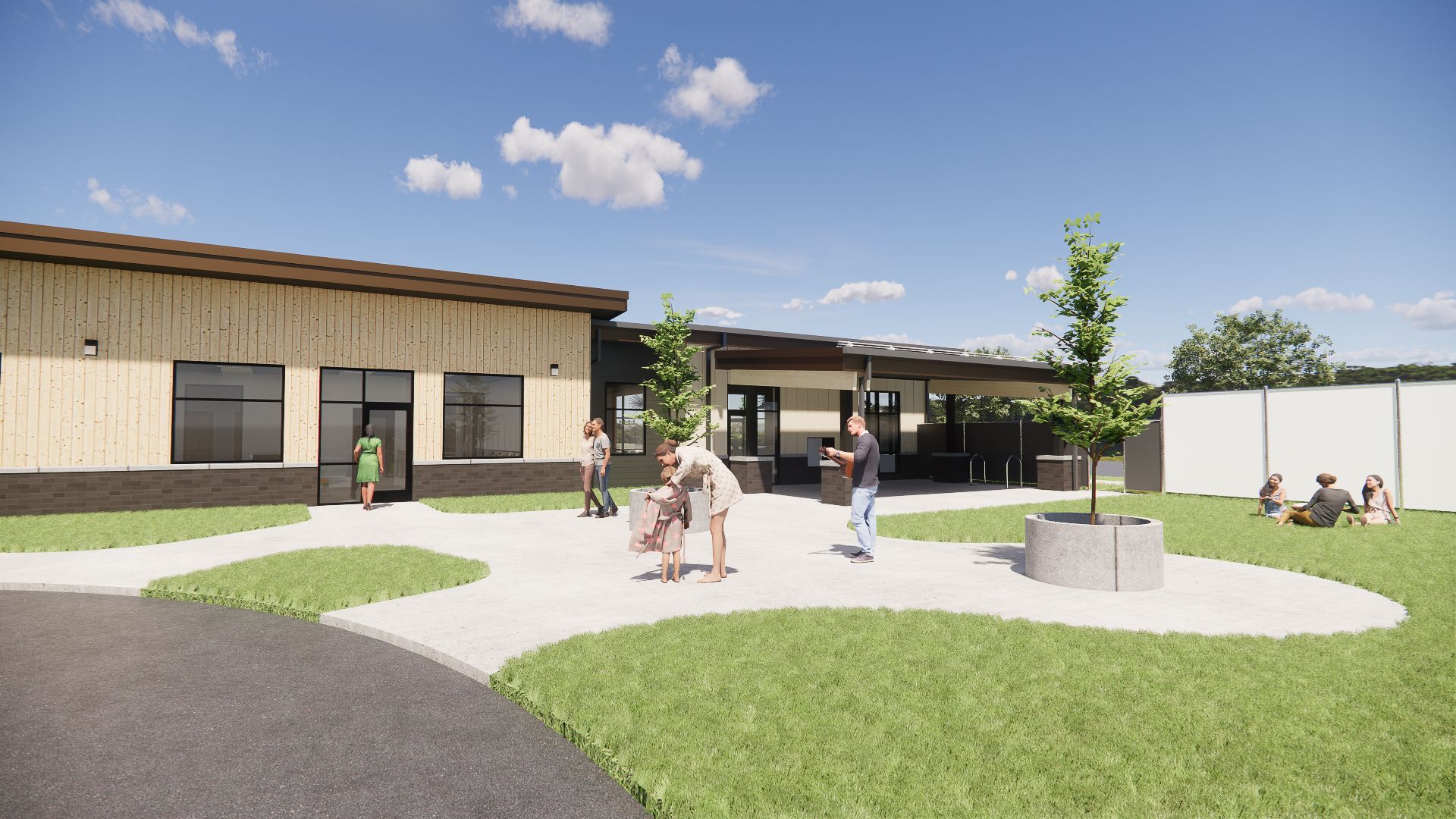 building designed by Steele and Associates