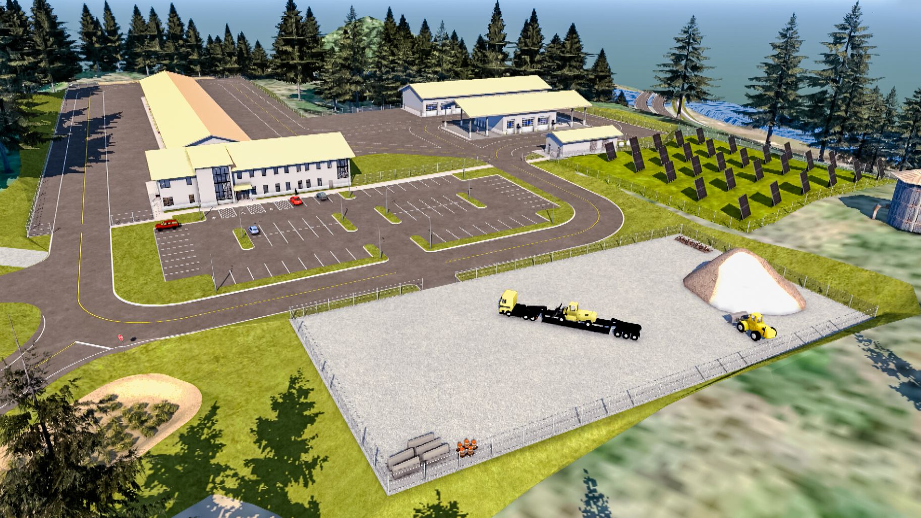 Exterior of a building designed by Steele Associates