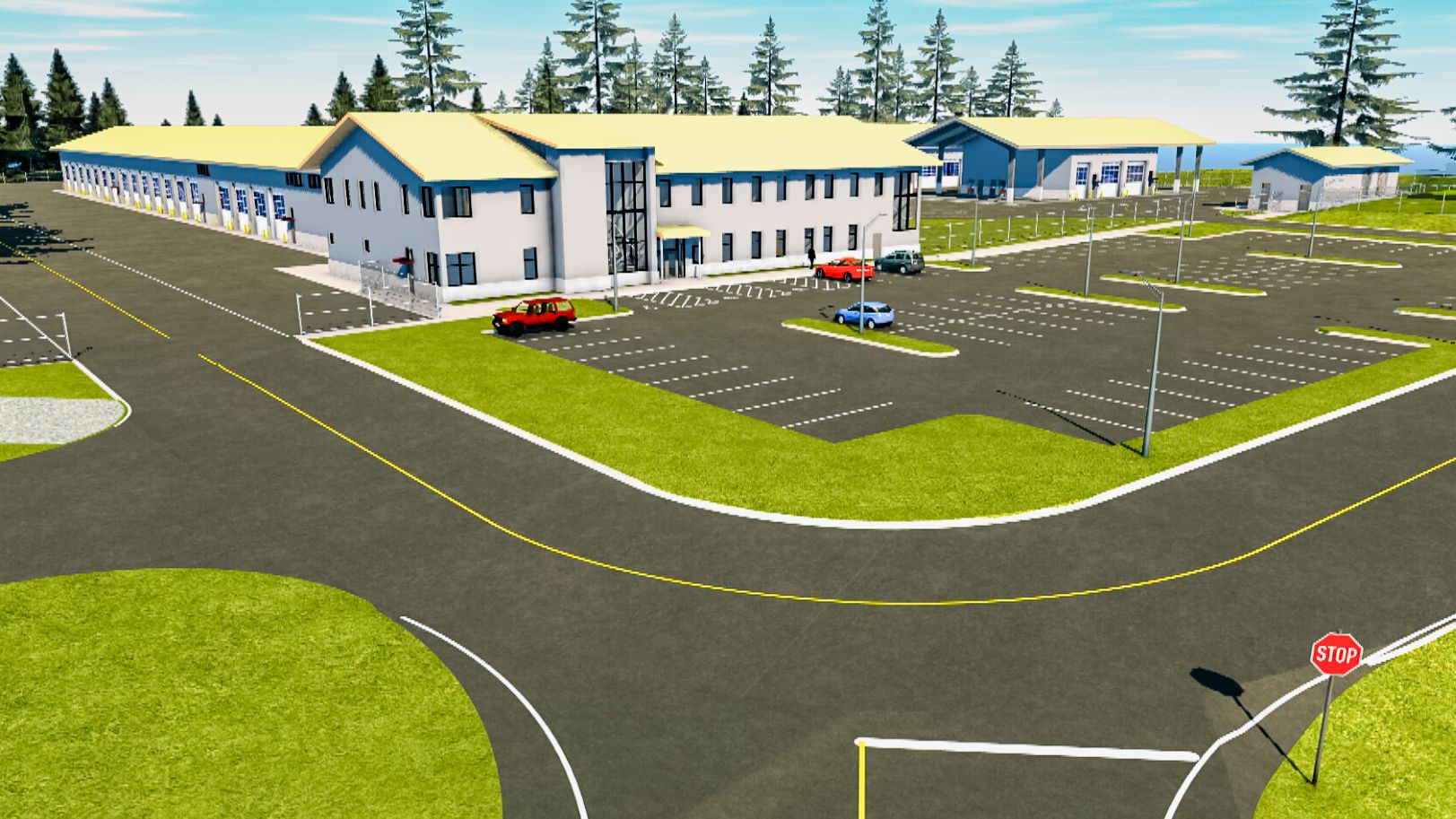 exterior of a building designed by Steele Architects