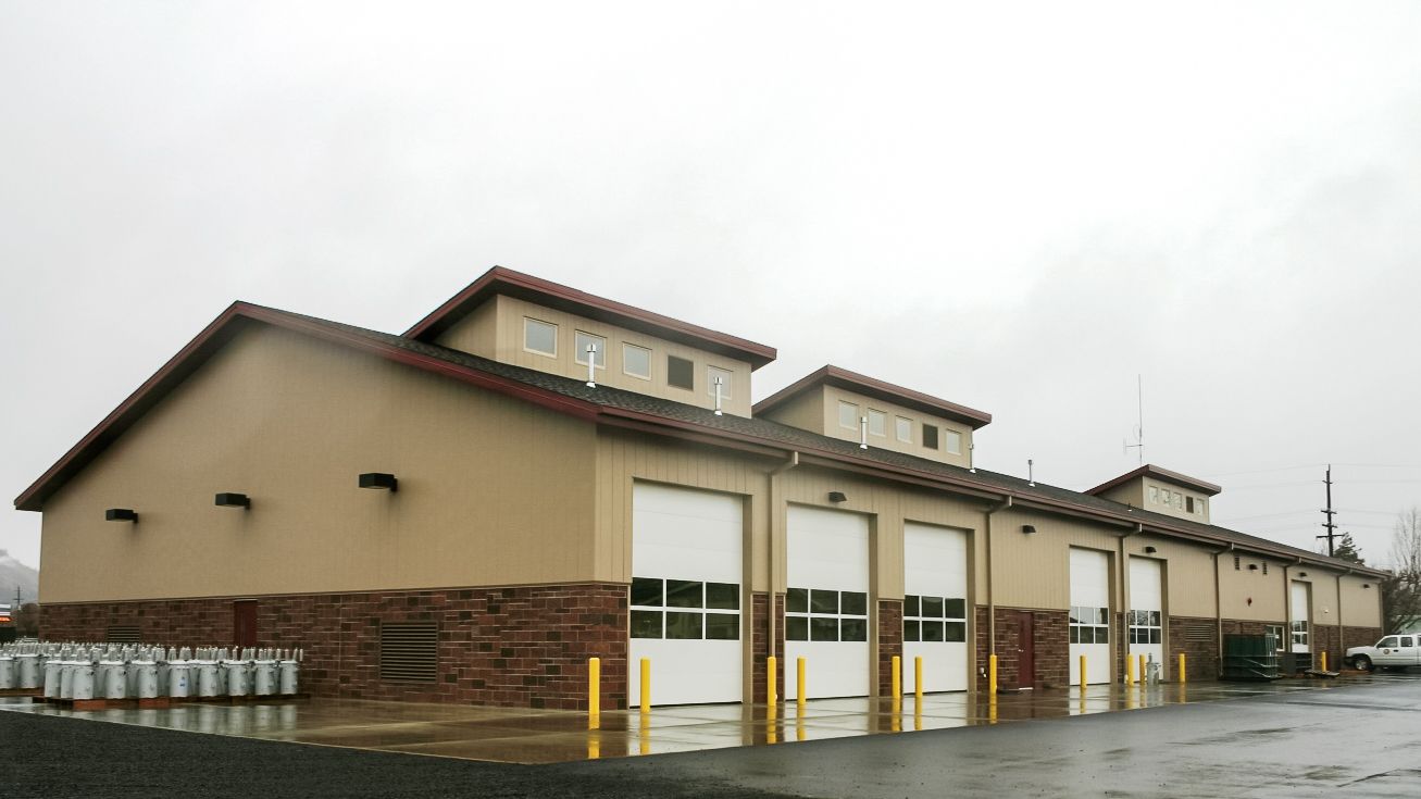 Oregon Trail Electric Cooperative project designed by Steele Architects