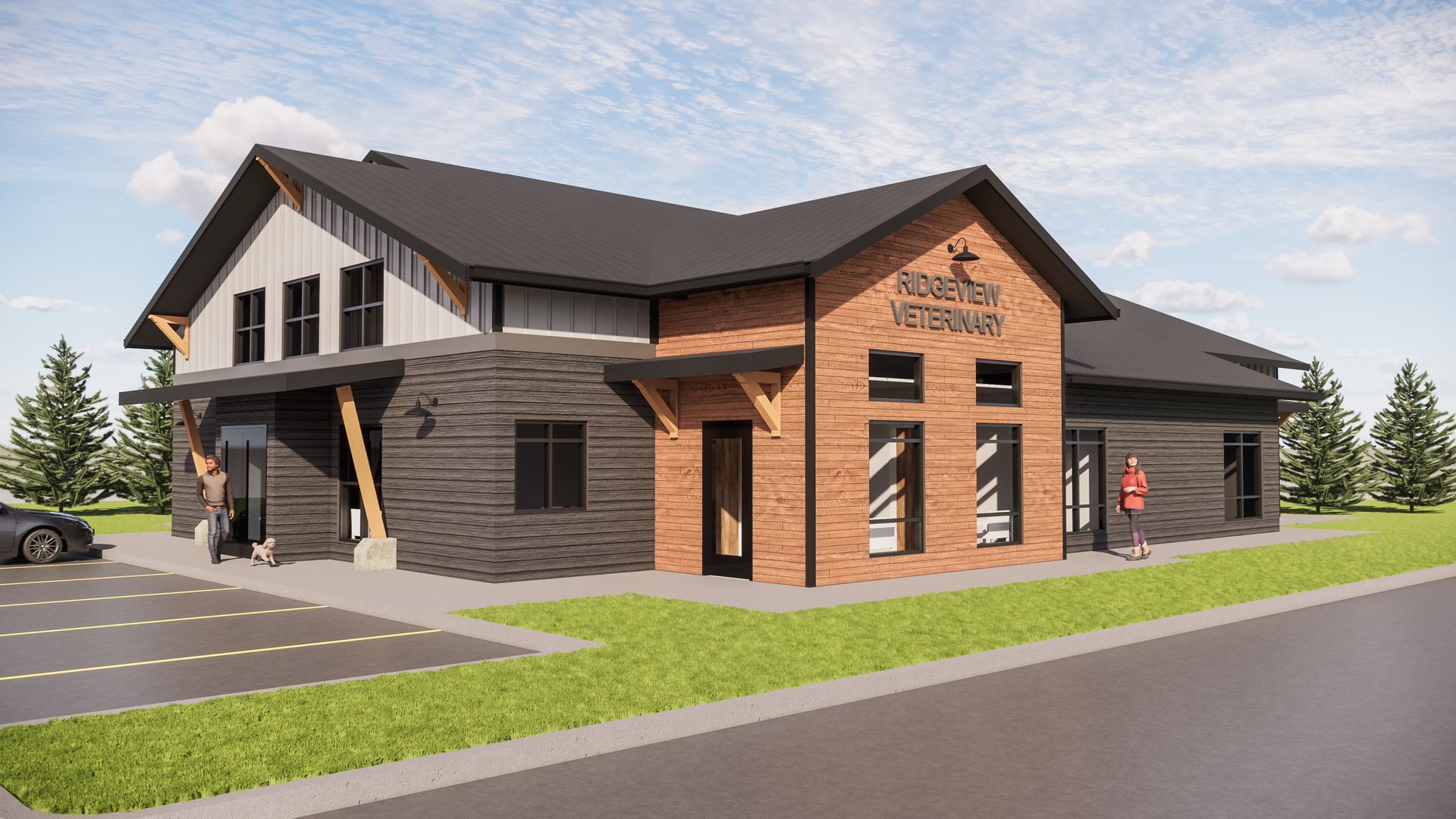 building designed by Steele and Associates