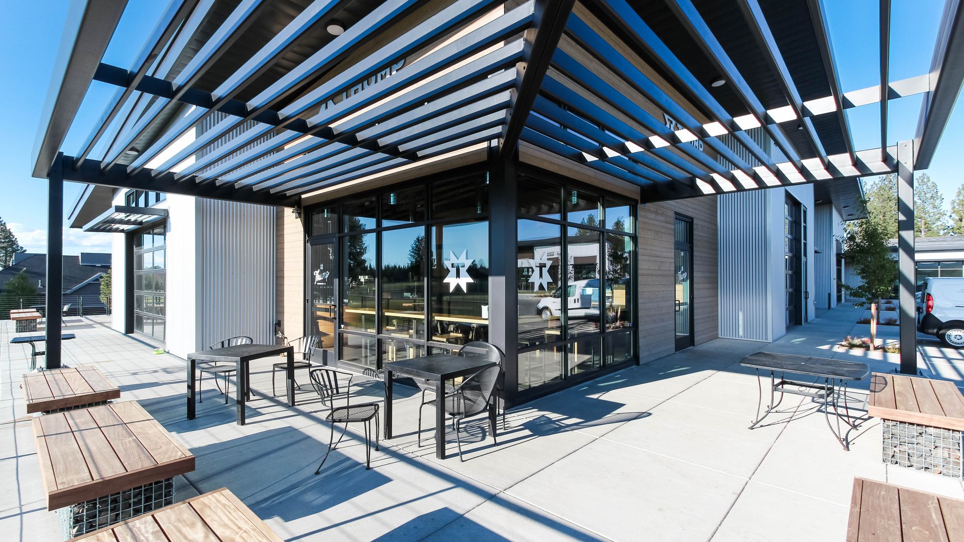 building designed by steele and associates