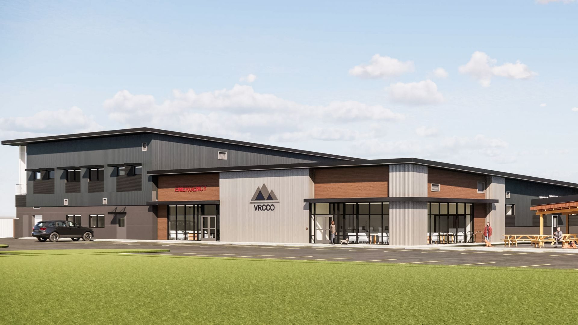 building designed by Steele and Associates