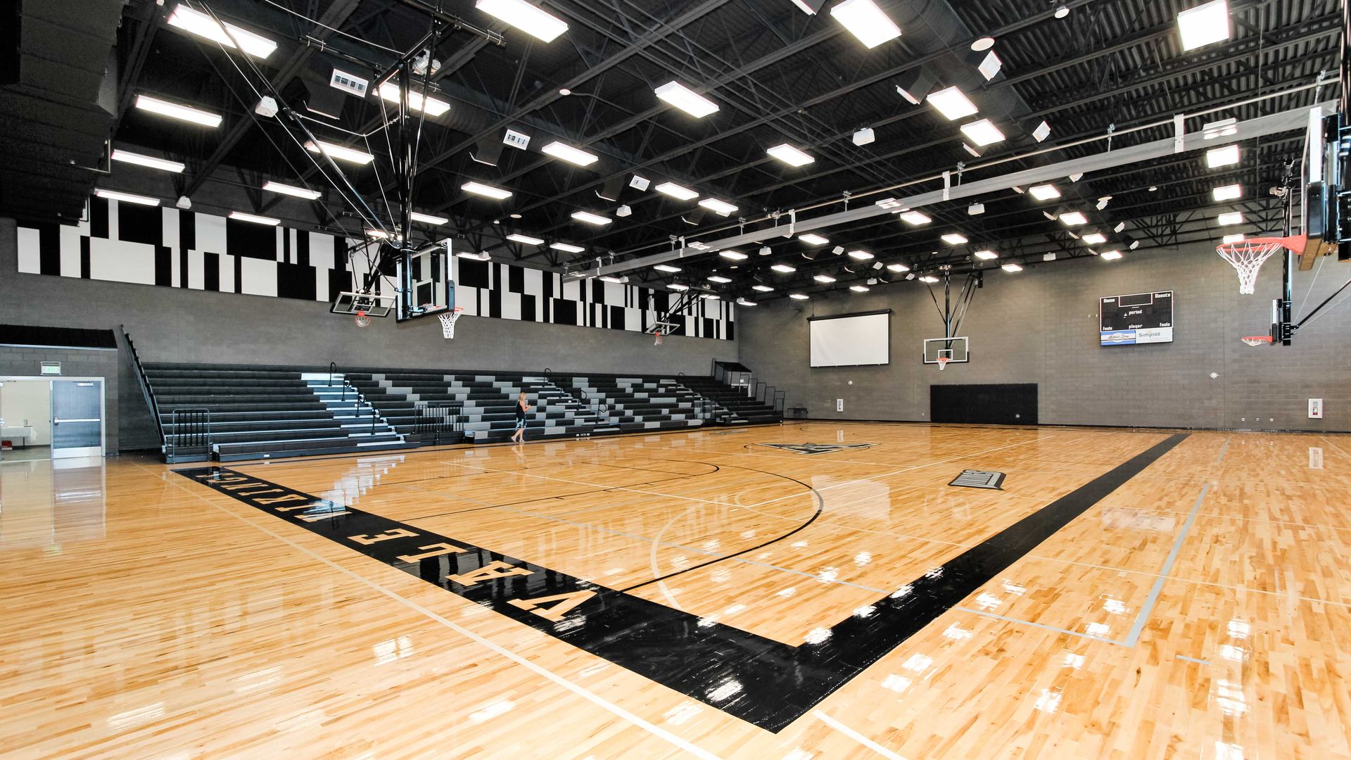 Vale Middle School project completed by Steele Architects